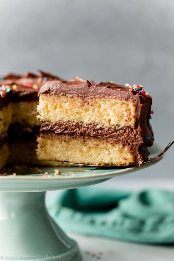 Chestnut Almond Torte with Chocolate Cream