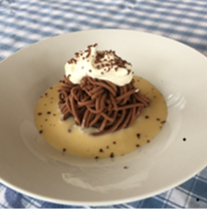 Chocolate Chestnut Mont Blanc