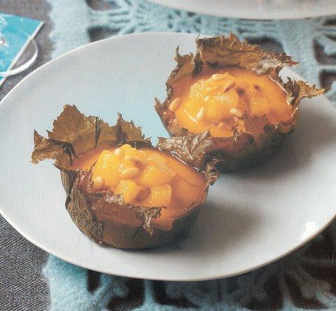 Corsican Cheesecakes Baked In Chestnut Leaves