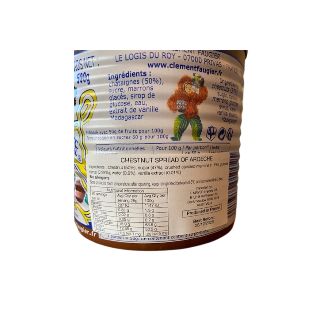 Clement Faugier Creme de Marrons