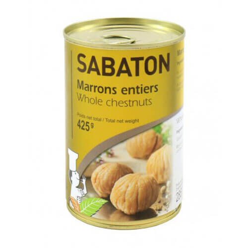 Sabaton Whole Chestnuts 425g