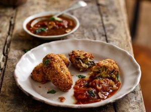 Chestnut and Chorizo Croquettes